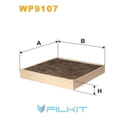 Cabin air filter WP9107 [WIX]