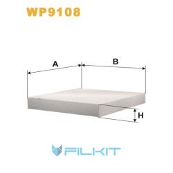 Cabin air filter WP9108 [WIX]