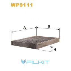 Cabin air filter WP9111 [WIX]