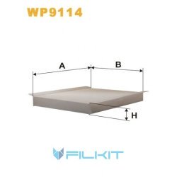 Cabin air filter WP9114 [WIX]