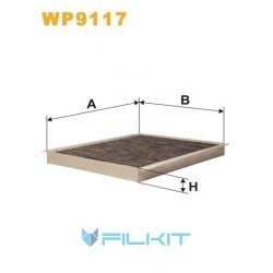 Cabin air filter WP9117 [WIX]