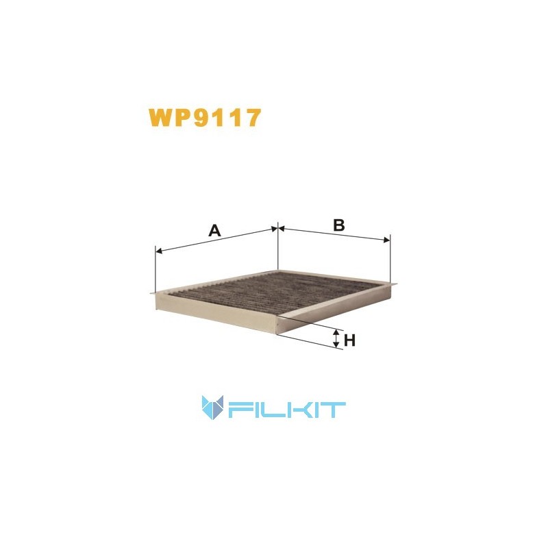 Cabin air filter WP9117 [WIX]