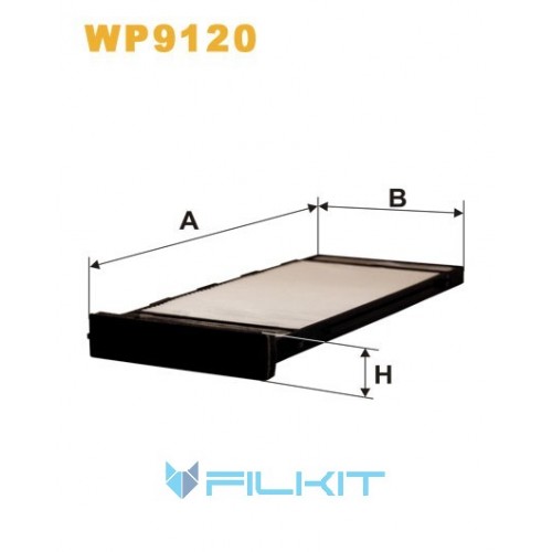 Cabin air filter WP9120 [WIX]