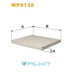 Cabin air filter WP9136 [WIX]