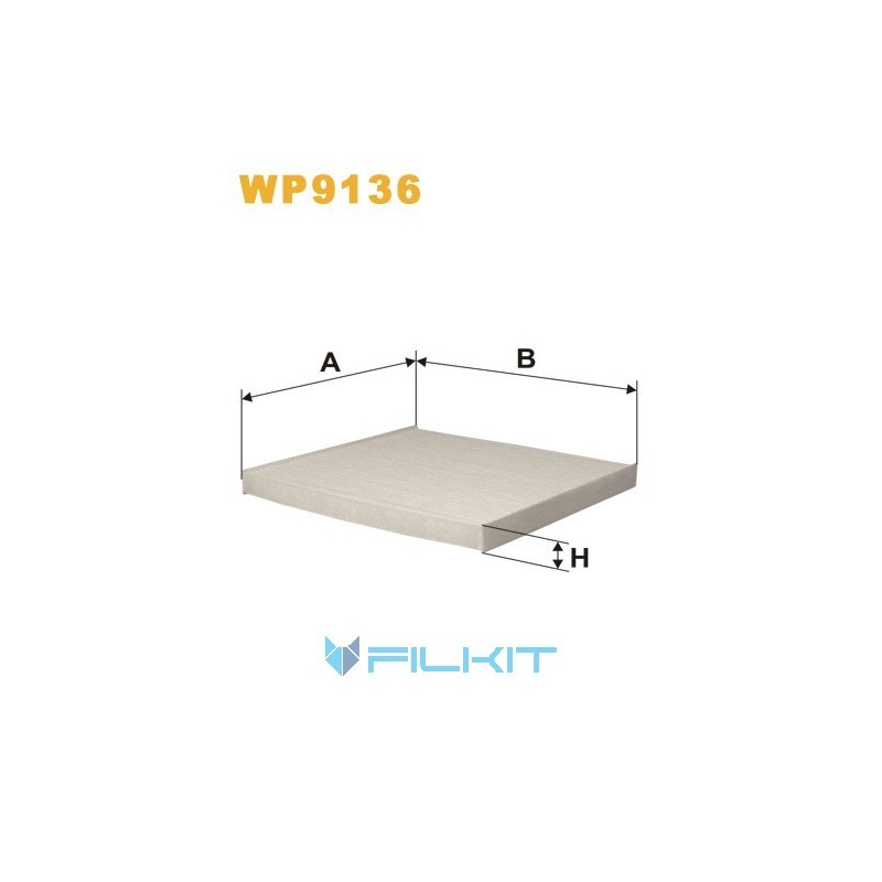 Cabin air filter WP9136 [WIX]