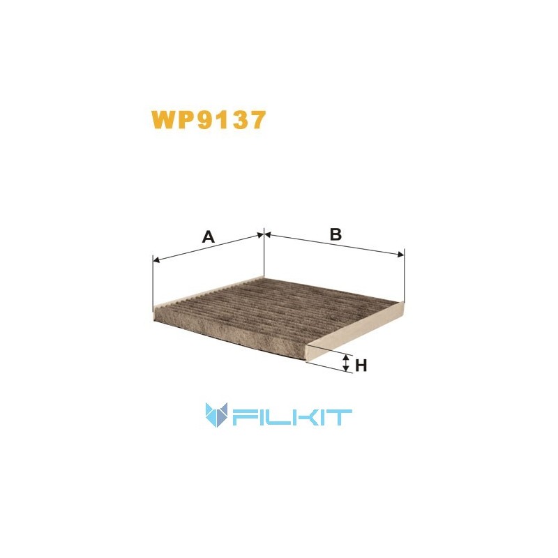 Cabin air filter WP9137 [WIX]