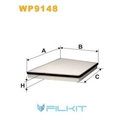 Cabin air filter WP9148 [WIX]