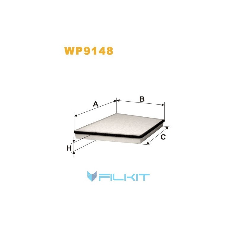 Cabin air filter WP9148 [WIX]