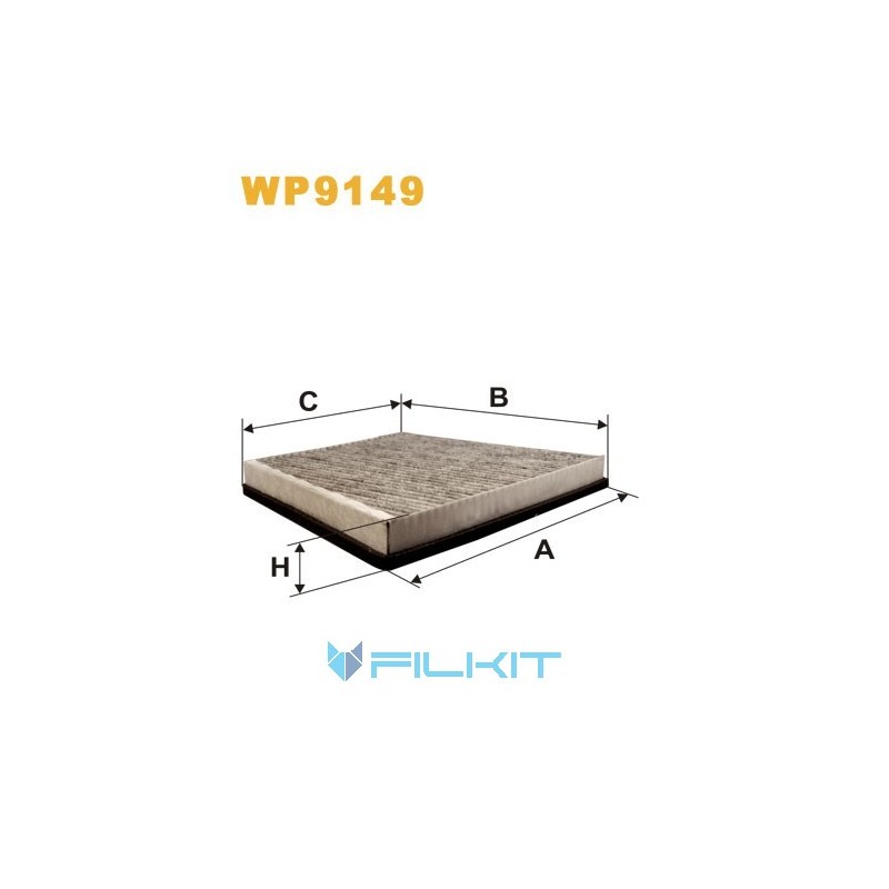 Cabin air filter WP9149 [WIX]