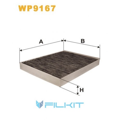 Cabin air filter WP9167 [WIX]