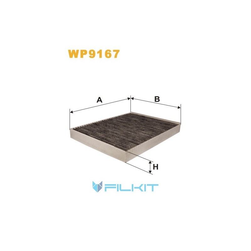 Cabin air filter WP9167 [WIX]