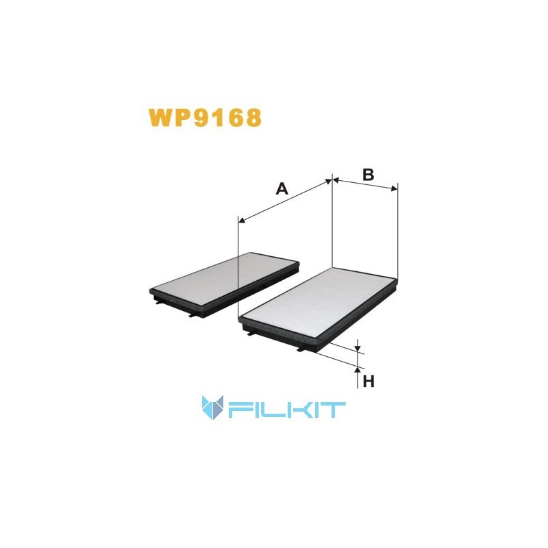 Cabin air filter WP9168 [WIX]