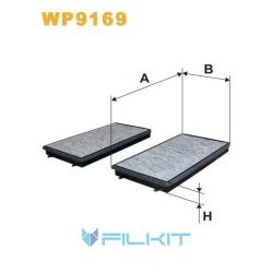 Cabin air filter WP9169 [WIX]