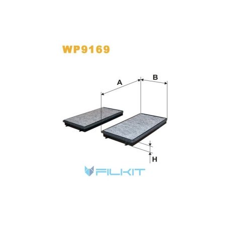 Cabin air filter WP9169 [WIX]