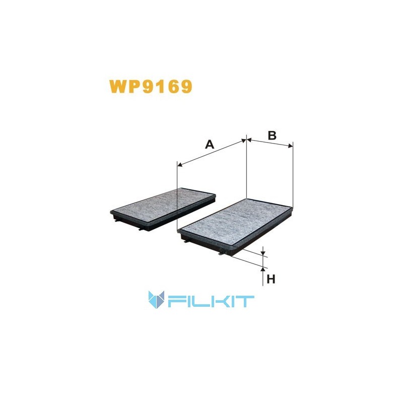 Cabin air filter WP9169 [WIX]