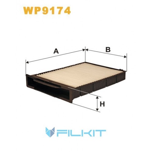 Cabin air filter WP9174 [WIX]