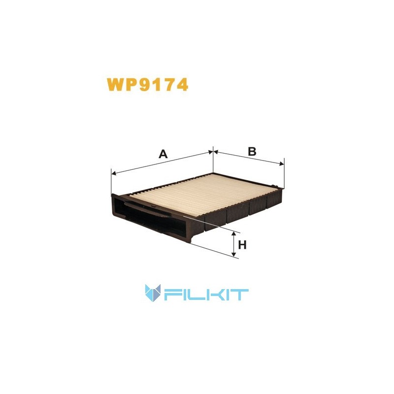 Cabin air filter WP9174 [WIX]