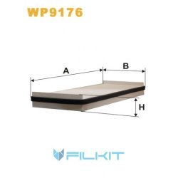 Cabin air filter WP9176 [WIX]