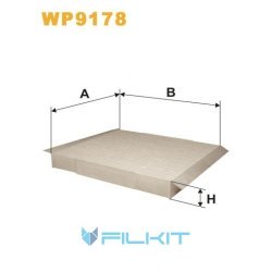 Cabin air filter WP9178 [WIX]