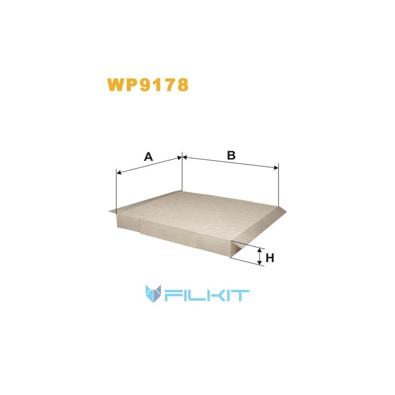 Cabin air filter WP9178 [WIX]