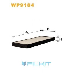 Cabin air filter WP9184 [WIX]