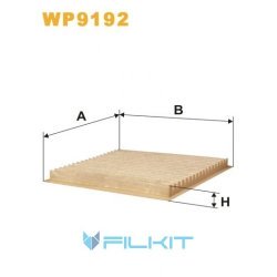 Cabin air filter WP9192 [WIX]