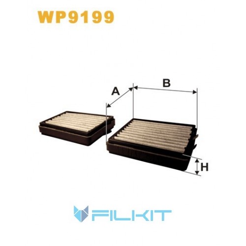 Cabin air filter WP9199 [WIX]