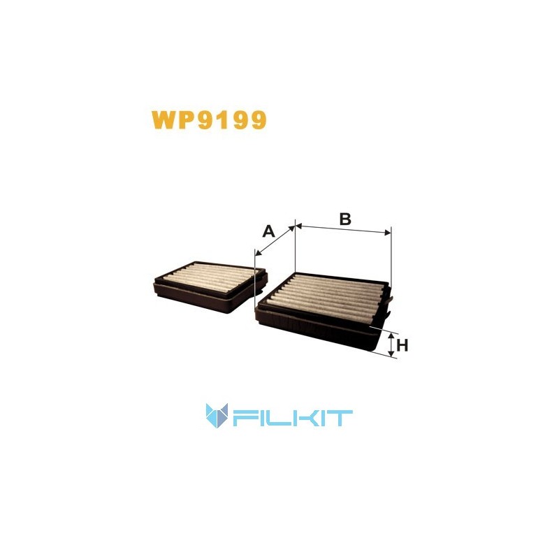 Cabin air filter WP9199 [WIX]