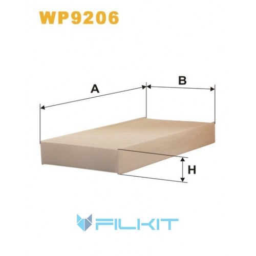 Cabin air filter WP9206 [WIX]