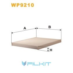 Cabin air filter WP9210 [WIX]