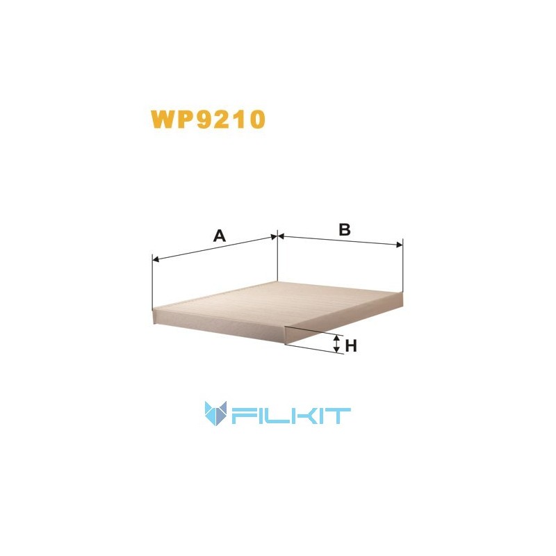 Cabin air filter WP9210 [WIX]