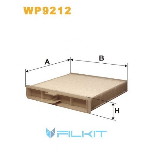 Cabin air filter WP9212 [WIX]