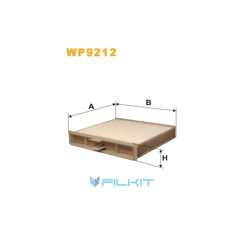 Cabin air filter WP9212 [WIX]