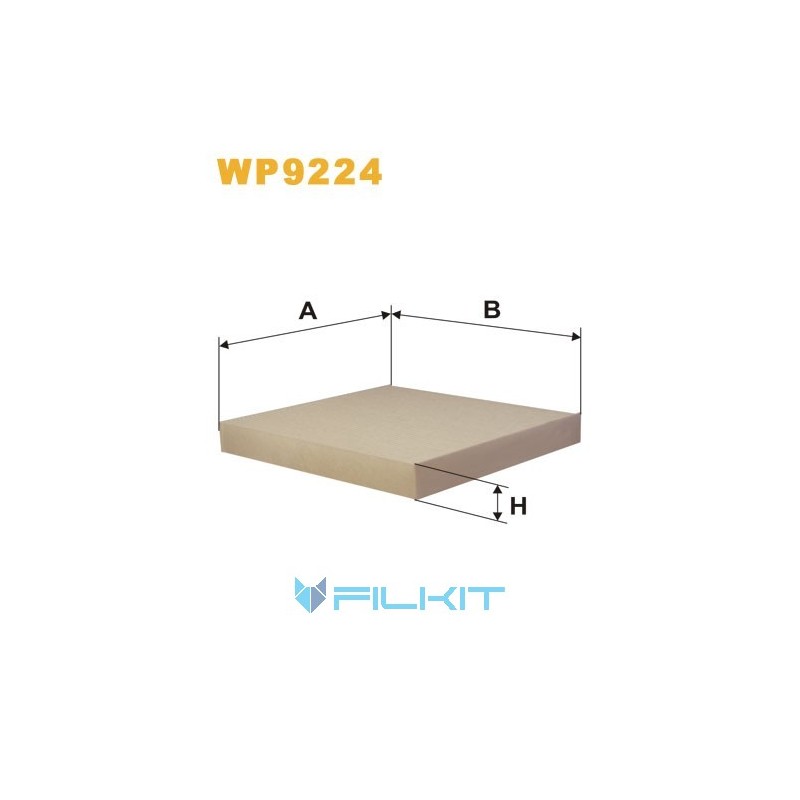 Cabin air filter WP9224 [WIX]