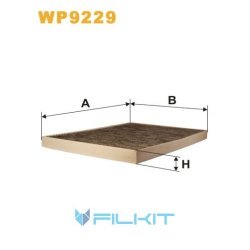Cabin air filter WP9229 [WIX]