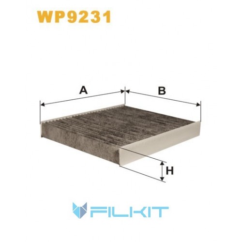 Cabin air filter WP9231 [WIX]