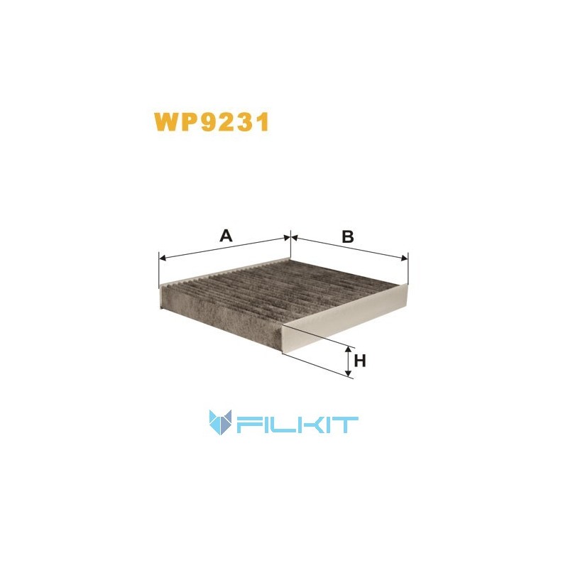 Cabin air filter WP9231 [WIX]