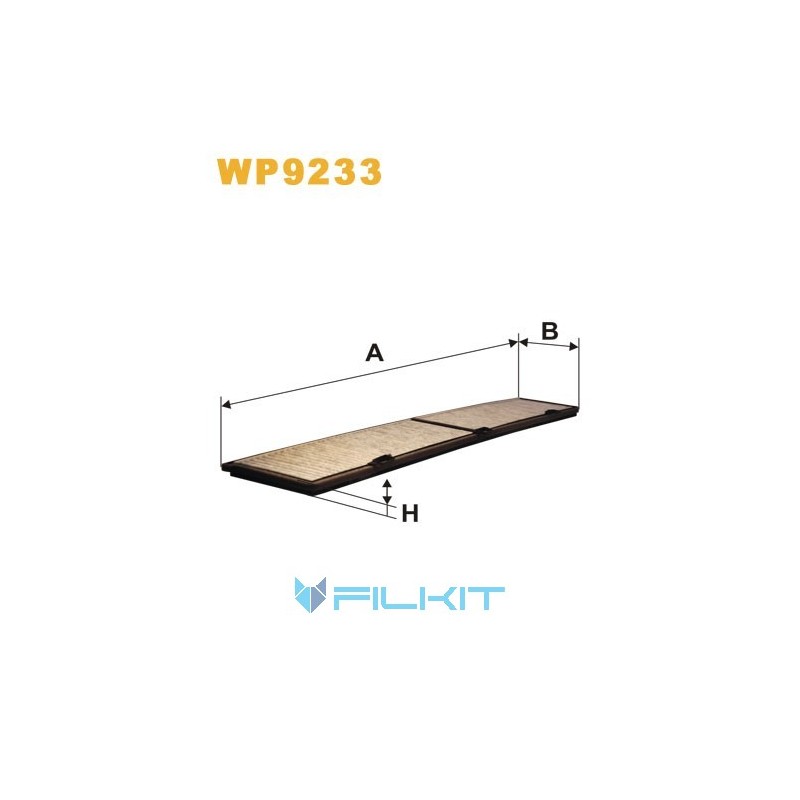 Cabin air filter WP9233 [WIX]