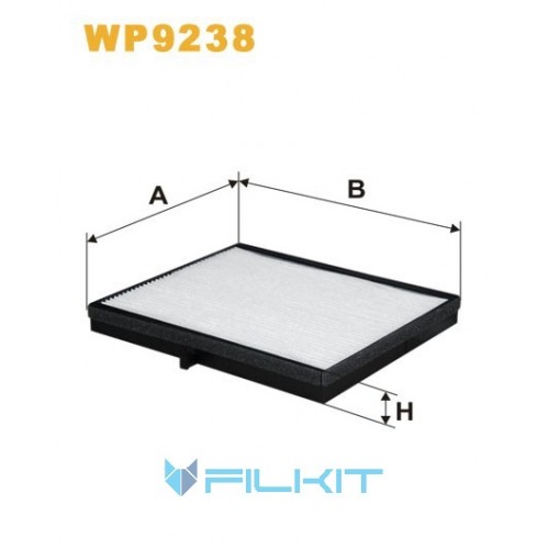 Cabin air filter WP9238 [WIX]