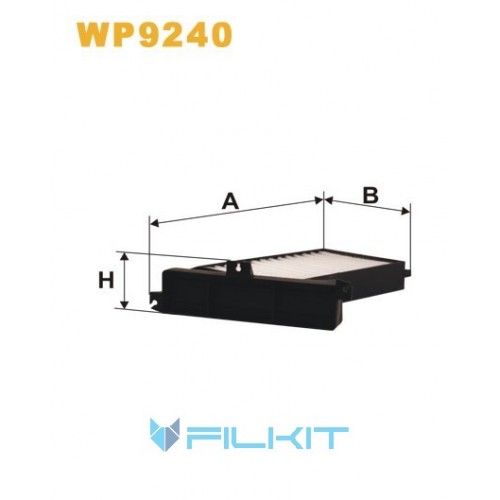 Cabin air filter WP9240 [WIX]