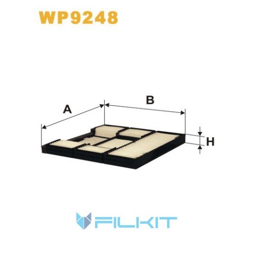 Cabin air filter WP9248 [WIX]