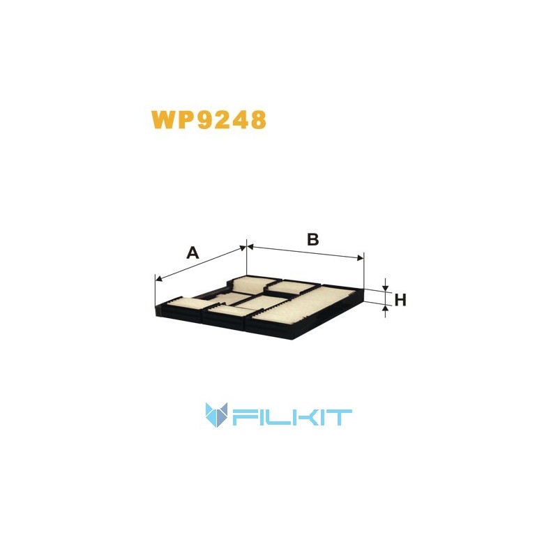 Cabin air filter WP9248 [WIX]