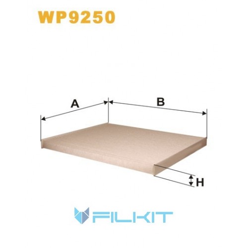 Cabin air filter WP9250 [WIX]