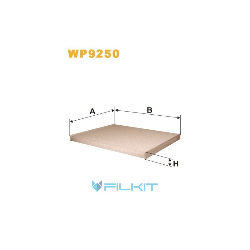 Cabin air filter WP9250 [WIX]