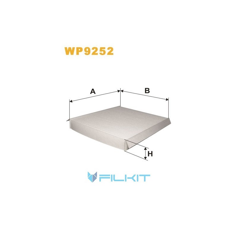 Cabin air filter WP9252 [WIX]