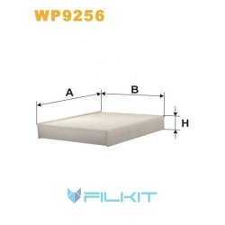 Cabin air filter WP9256 [WIX]