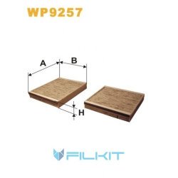 Cabin air filter WP9257 [WIX]