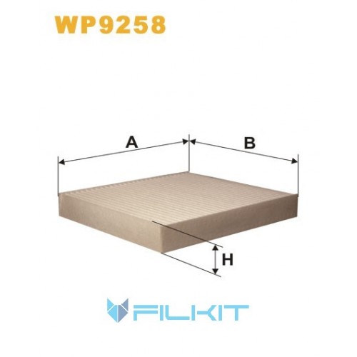 Cabin air filter WP9258 [WIX]