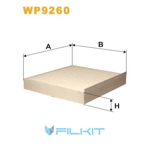 Cabin air filter WP9260 [WIX]
