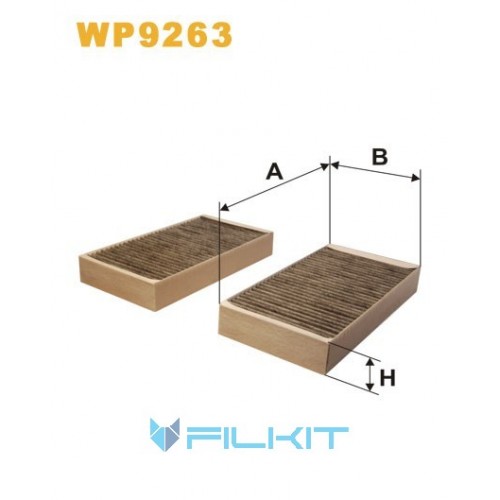 Cabin air filter WP9263 [WIX]